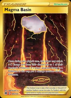 Magma Basin card in English