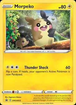 Morpeko card in English