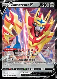 Zamazenta V card in English