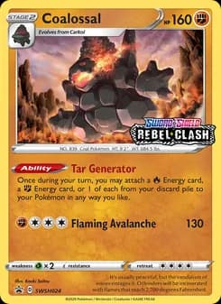 Coalossal card in English