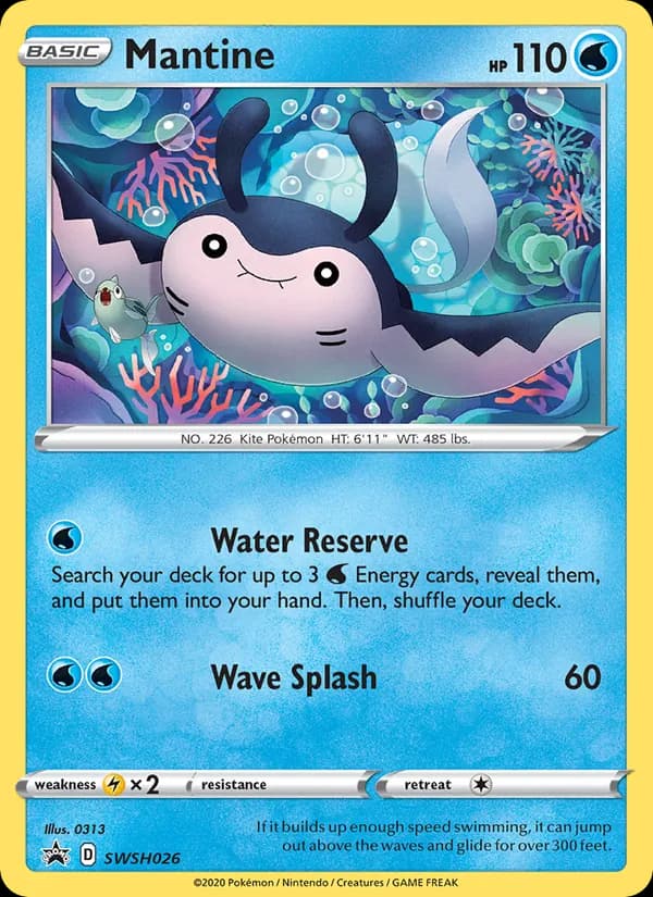 Mantine card in English