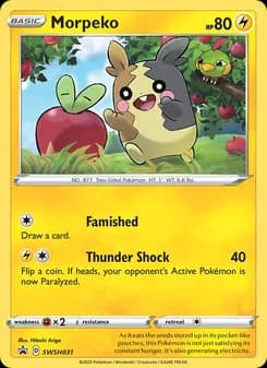 Morpeko card in English
