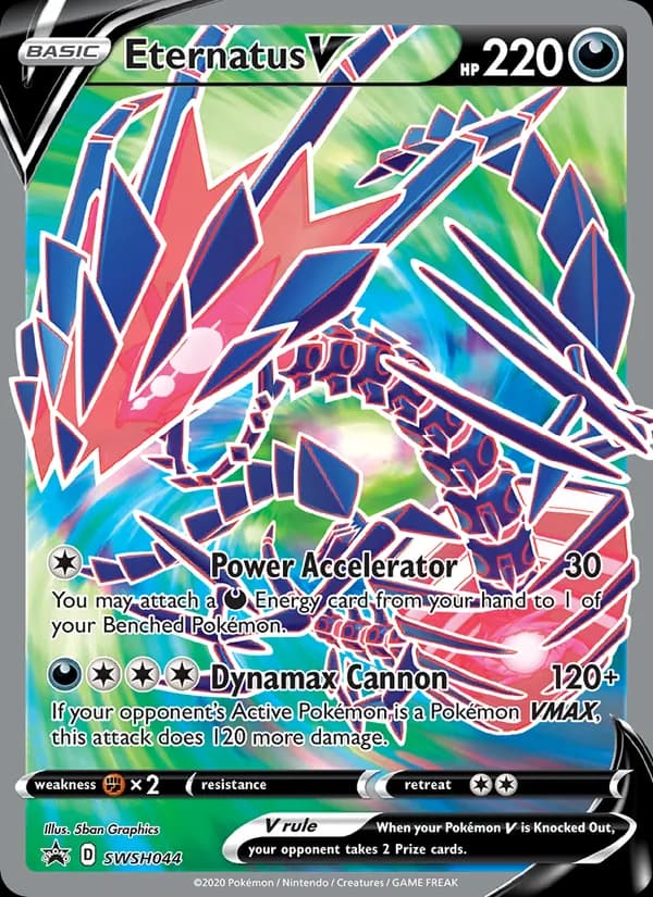 Eternatus V card in English