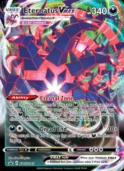 Eternatus VMAX card in English
