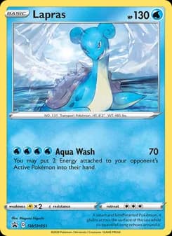 Lapras card in English