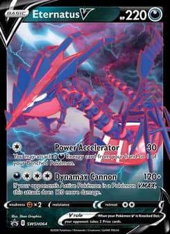 Eternatus V card in English