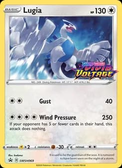 Lugia card in English