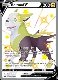 Boltund V card in English