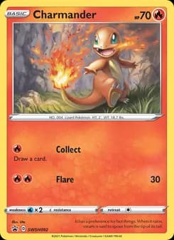 Charmander card in English