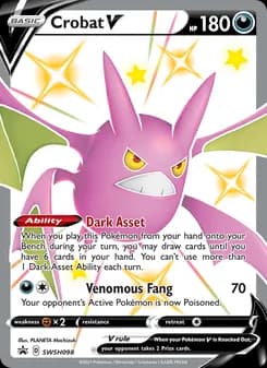 Crobat V card in English