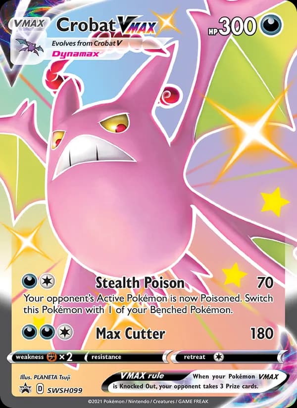Crobat VMAX card in English