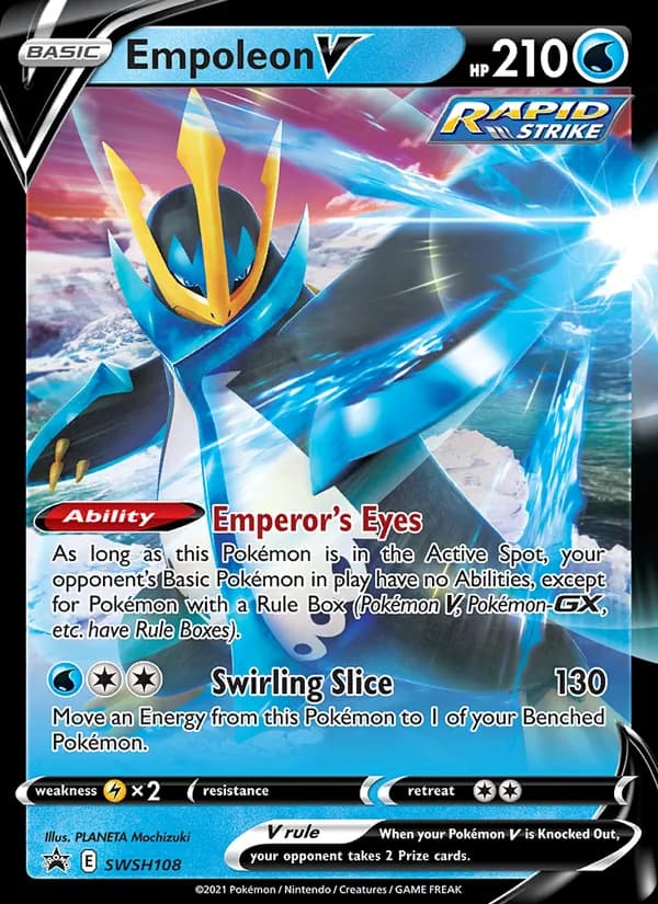 Empoleon V card in English