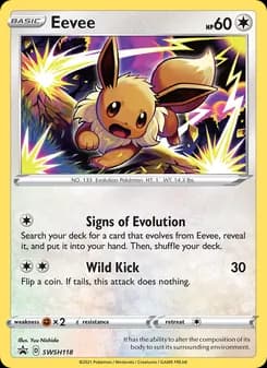 Eevee card in English