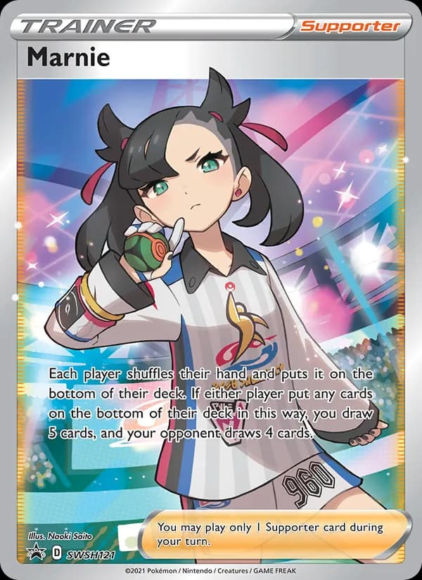Marnie card in English