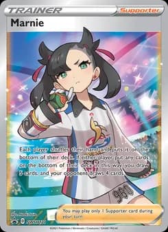 Marnie card in English