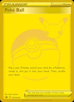 Poké Ball card in English