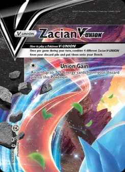 Zacian V-UNION card in English