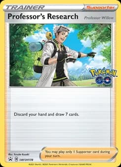 Professor's Research card in English