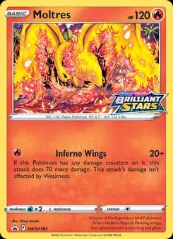 Moltres card in English