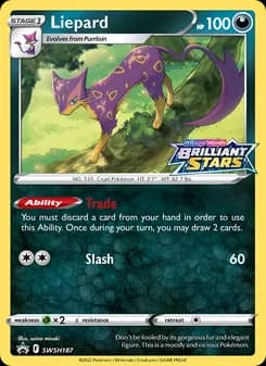 Liepard card in English