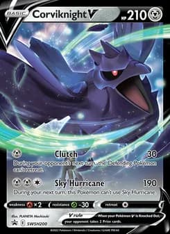 Corviknight V card in English