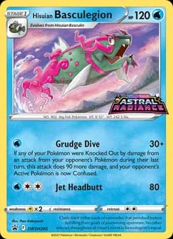 Hisuian Basculegion card in English