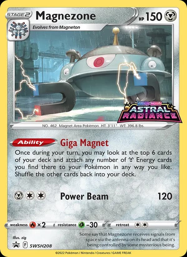 Magnezone card in English