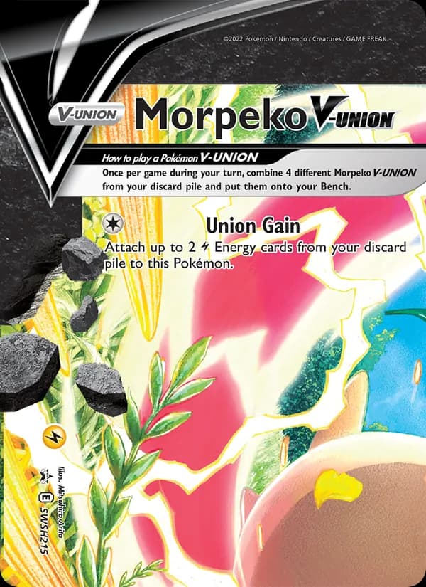 Morpeko V-UNION card in English