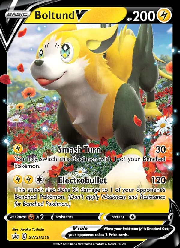 Boltund V card in English
