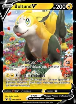 Boltund V card in English