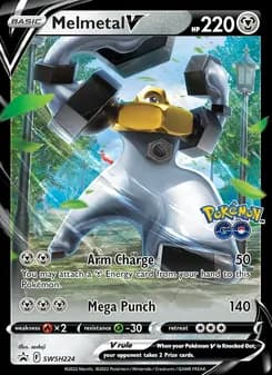 Melmetal V card in English