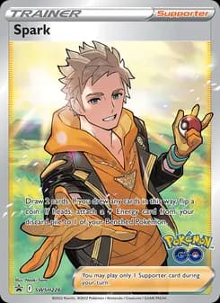 Spark card in English