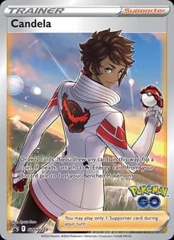 Candela card in English