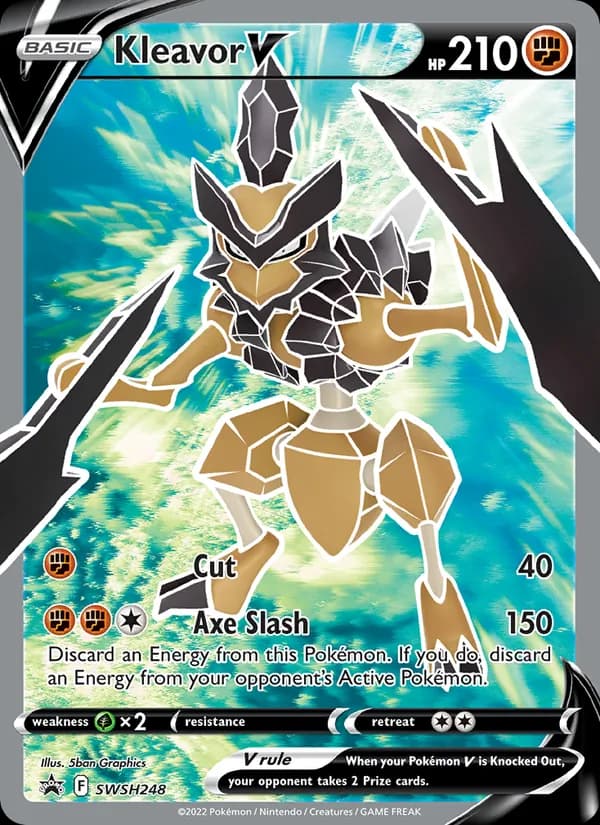 Kleavor V card in English