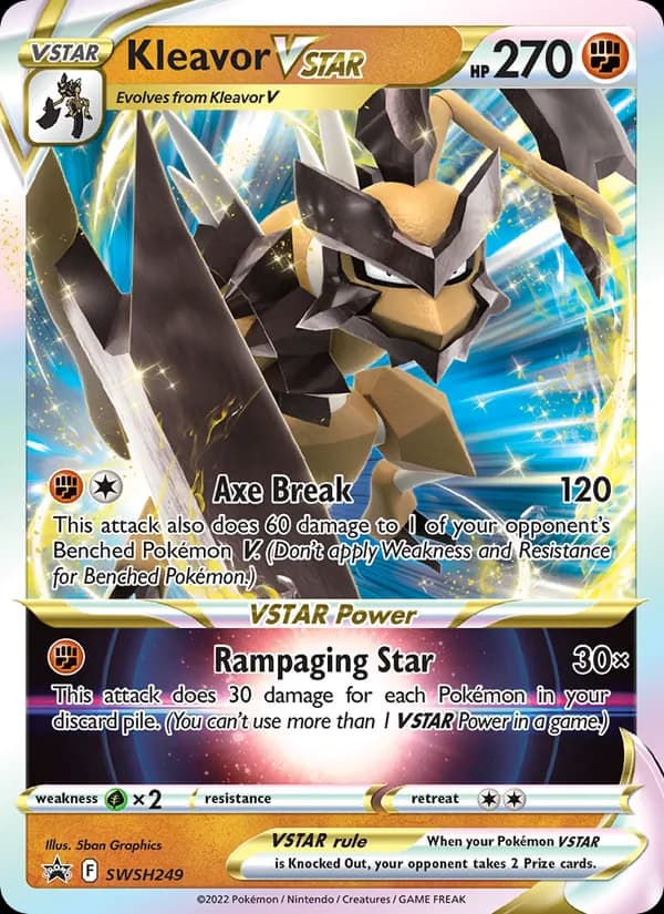Kleavor VSTAR card in English