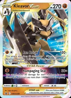 Kleavor VSTAR card in English