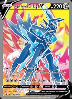 Origin Forme Dialga V card in English