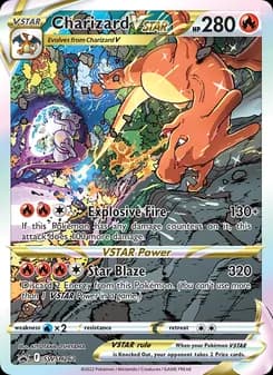 Charizard VSTAR card in English