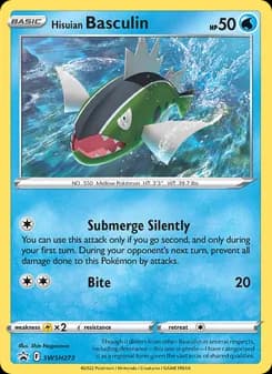 Hisuian Basculin card in English