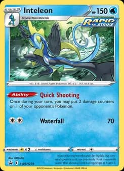 Inteleon card in English
