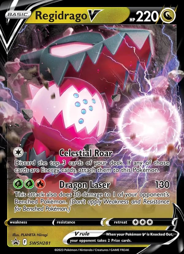 Regidrago V card in English