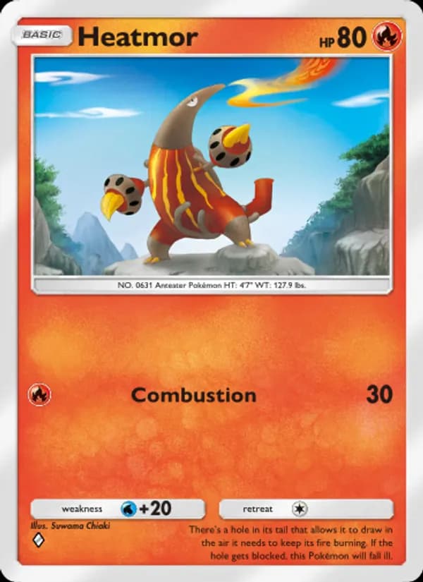 Heatmor card in English