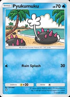 Pyukumuku card in English