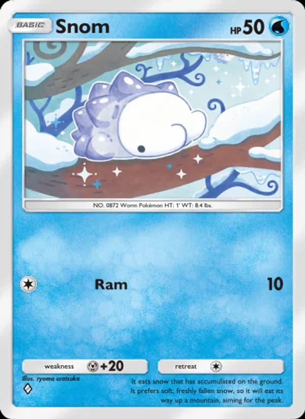 Snom card in English