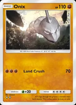 Onix card in English
