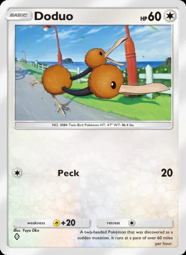 Doduo card in English