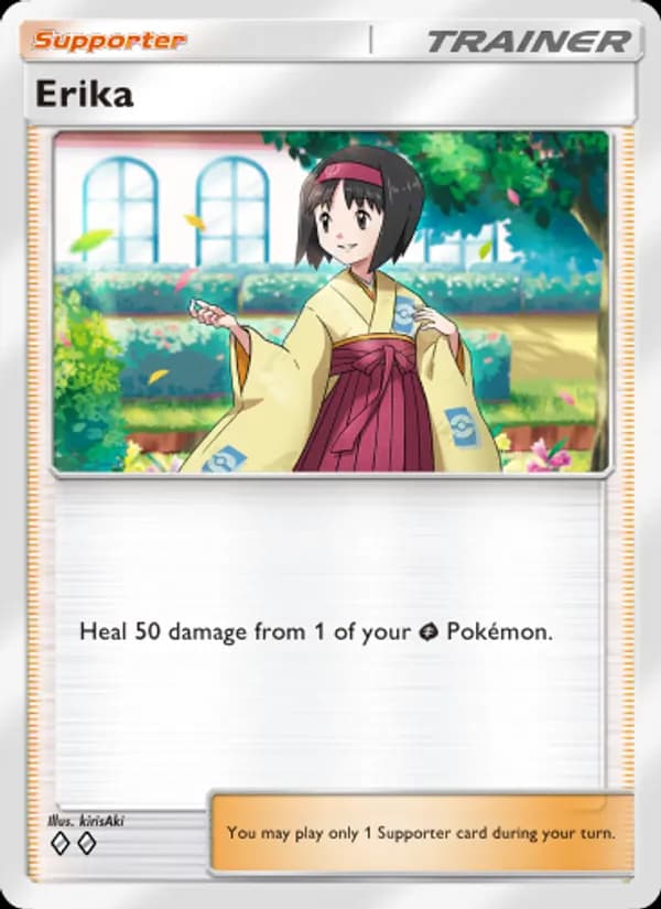 Erika card in English