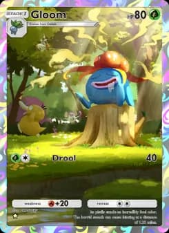 Gloom card in English