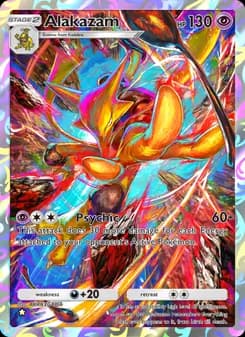 Alakazam card in English