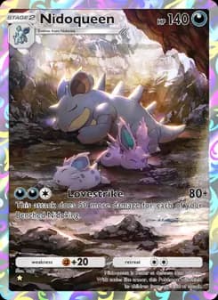 Nidoqueen card in English